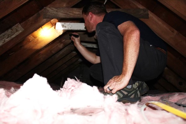 Attic and insulation